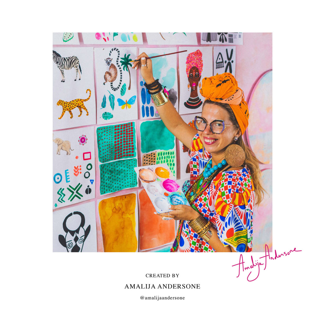 artist amalija andersone