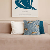 pillowcase fabric design with leopard pattern