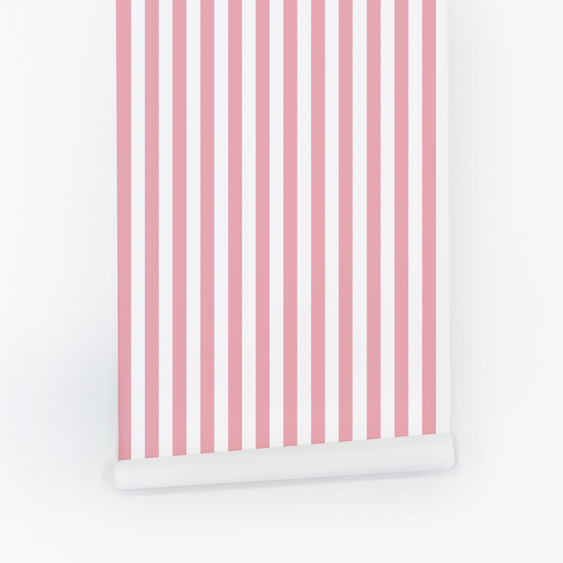 candy pink stripes removable wallpaper