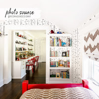 Modern birch tree wallpaper