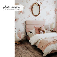 Soft Floral Design wall mural