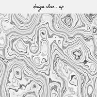 stone design peel and stick backsplash in grey colorway