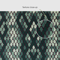 Abstract Snake Skin Grasscloth Wallpaper