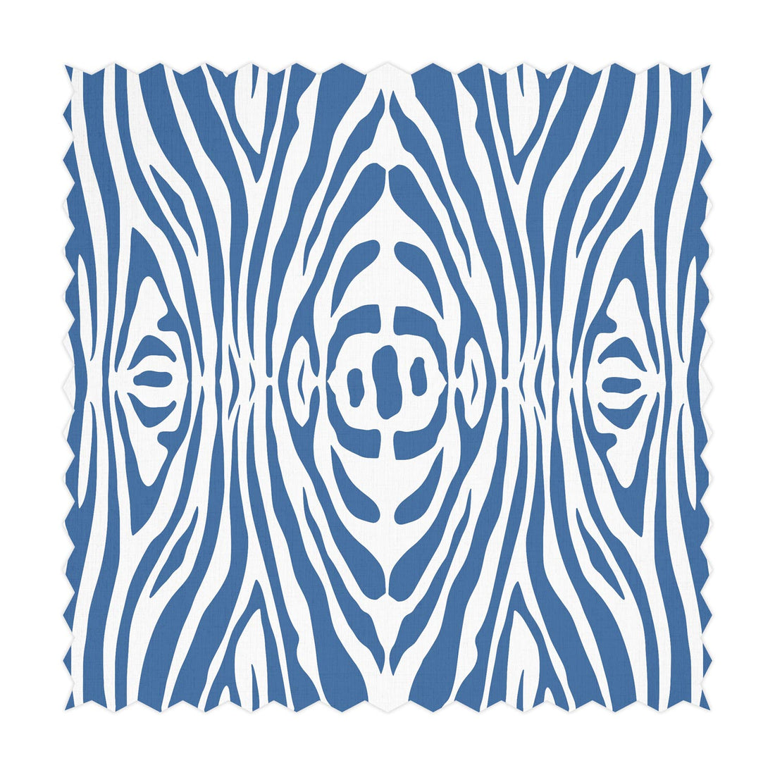 animal print printed fabric in light blue