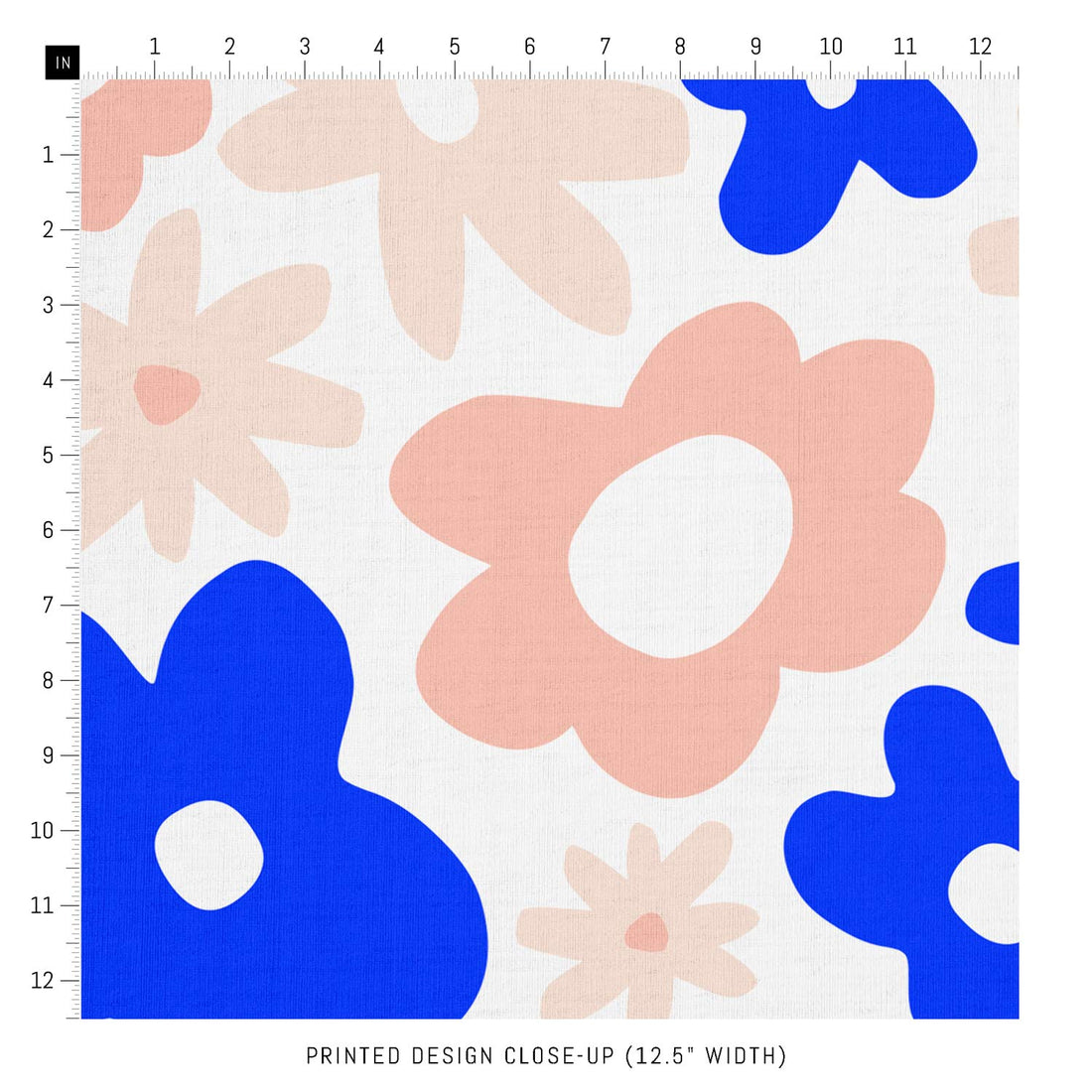 vintage fabrics in pink and blue