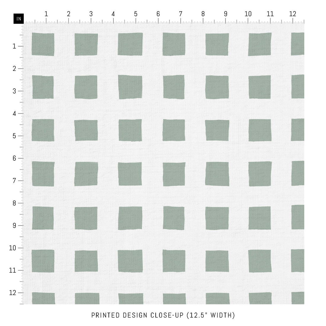 modern design patterned fabric in green