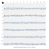 coastal design fabric with dot prints