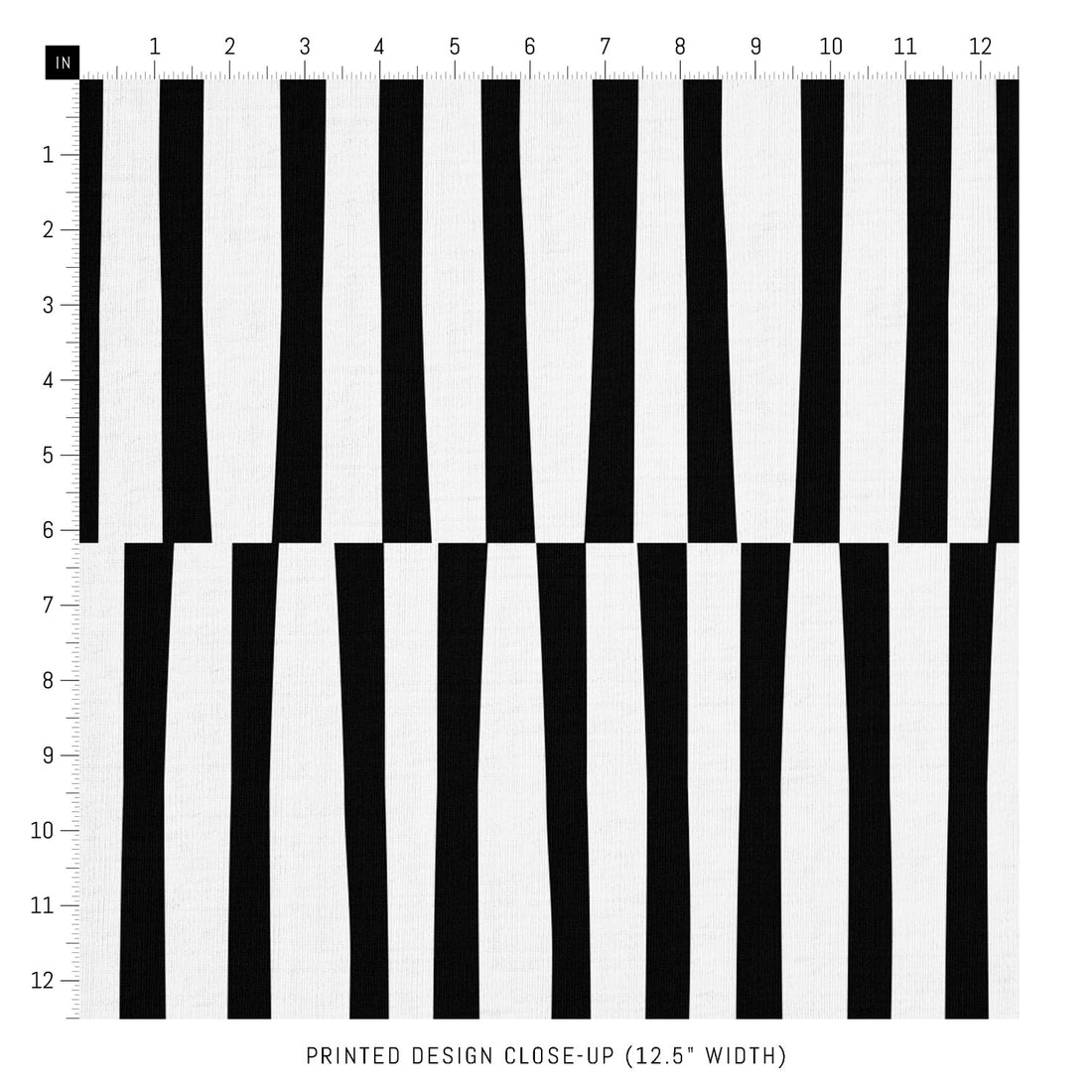 black and white fabric with simple lines