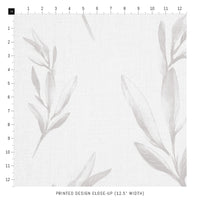light grey farmhouse style design fabric