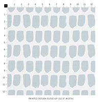 tiny brush stroke print fabric in blue