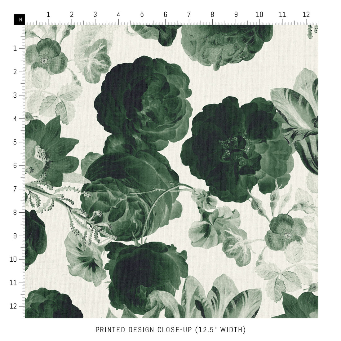 vintage floral pattern fabric design