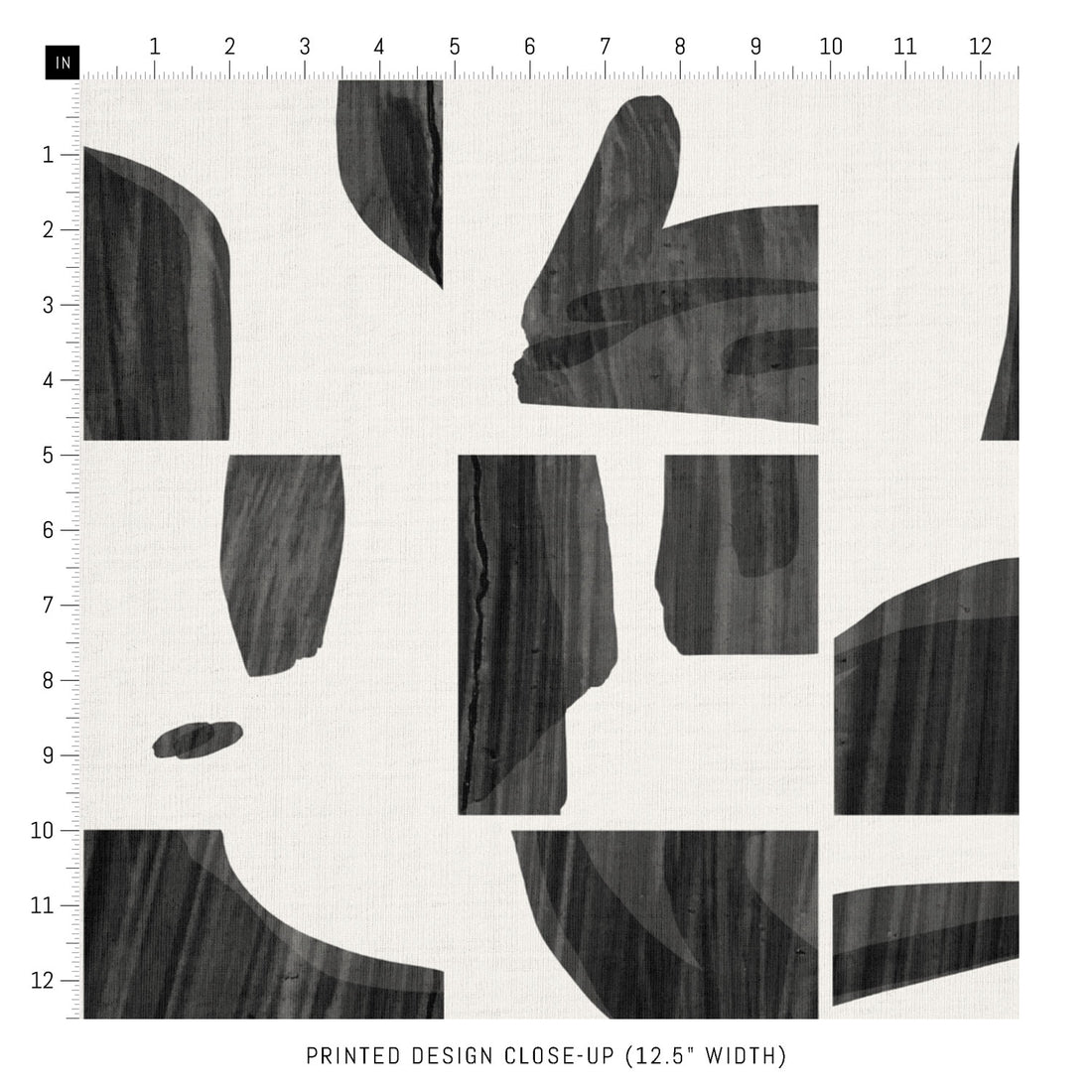 black and white zig zag design close up