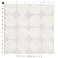 retro circle patterned fabric design