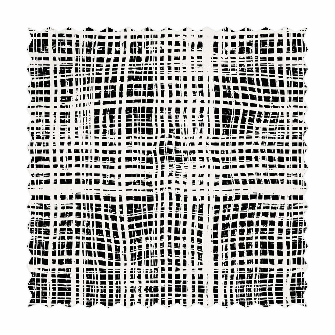 black and white plaid retro fabric