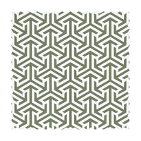 olive color geometric vintage textiles