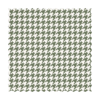 classic farmhouse fabric style with green houndstooth pattern