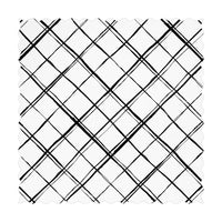 design plaid fabric in classic black and white