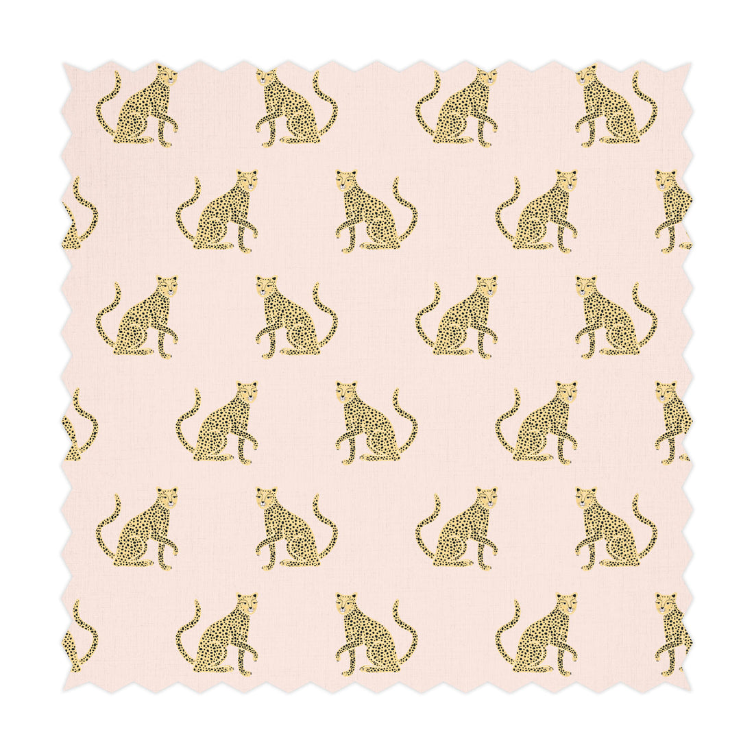 light pink leopard print fabric design for cute textiles