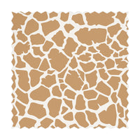 neutral giraffe print fabric design