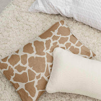 printed fabric pillowcase design with animal pattern