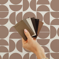 Neutral Geometric Wallpaper
