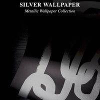 Metallic Silver Chain Pattern © Wallpaper