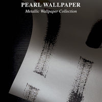 Metallic Pearl Abstract Piano Pattern © Wallpaper