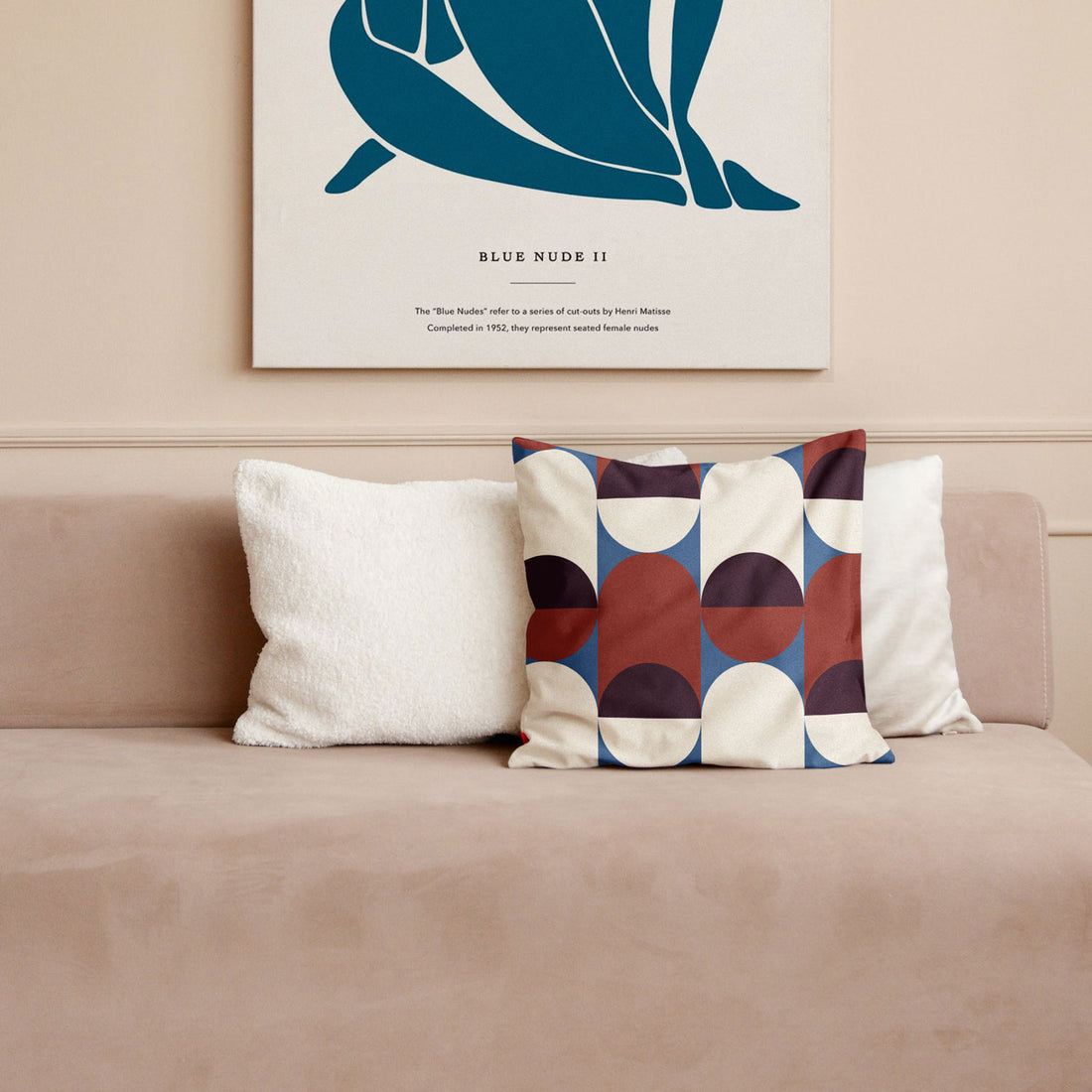 vintage fabrics pillowcase