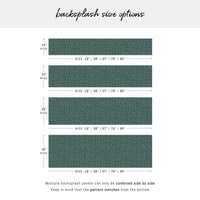 Small Abstract Brick Design Backsplash