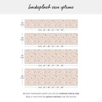 Pink Terrazzo Design Backsplash