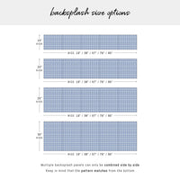 Blue Lisbon Inspired Tiles Design Backsplash