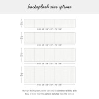 Simple Herringbone Mist Design Backsplash