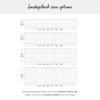 Japanese Wave Pattern Backsplash