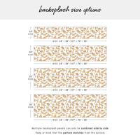 Geometric Wooden Tile Design Backsplash