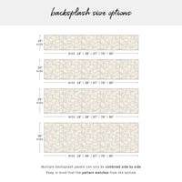 Pastel Geometric Tile Backsplash Design