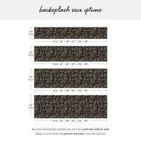 Dark Terrazzo Design Backsplash