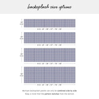 Blue & Yellow Tile Design Backsplash