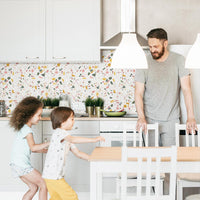 Spring Terrazzo Design Backsplash
