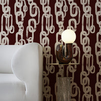 Chestnut Chain Pattern © Wallpaper