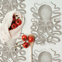 coastal ocean octopus removable wallpaper