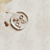 vintage beige floral peel and stick wallpaper