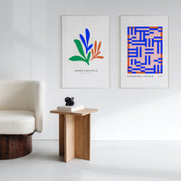 mix and match art posters for scandinavian interior