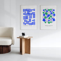 mix and match art posters for scandinavian interior