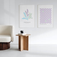 mix and match art posters for scandinavian interior