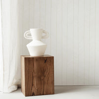 classic herringbone print wallpaper design in light colors for minimalistic interior