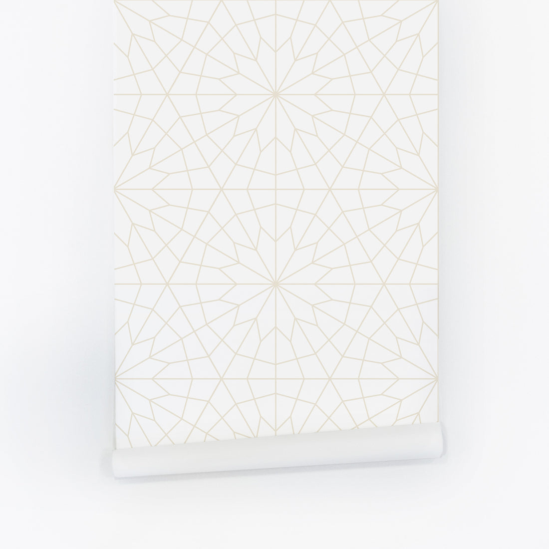 modern scandinavian linen style wallpaper with light color lines