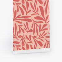 large floral print removable wallpaper