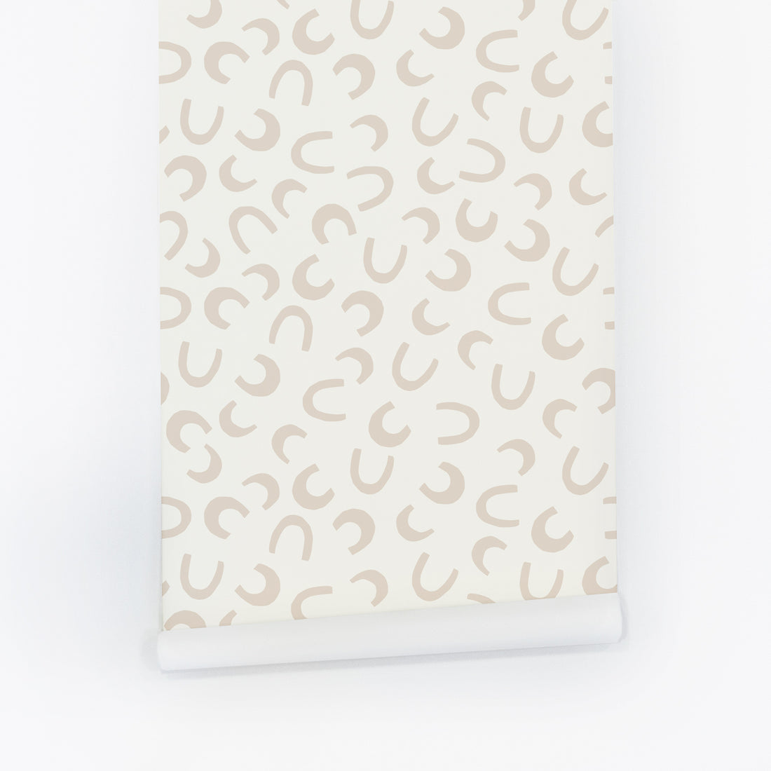 farmhouse inspired neutral peel and stick wallpaper
