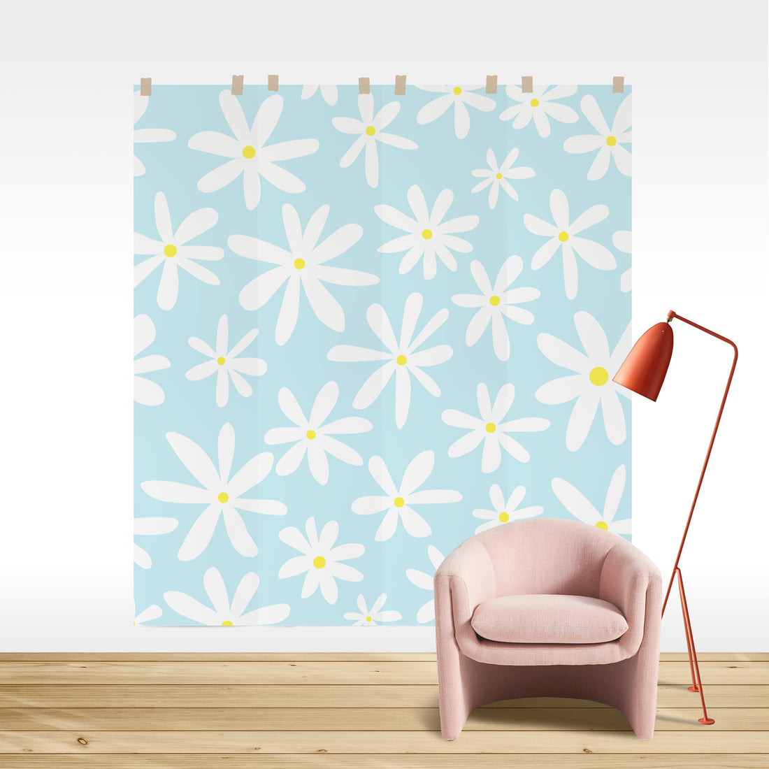 Daisy Wall Mural