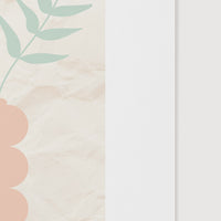 textured art print design in pastel colors close up